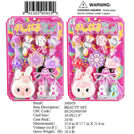 16.9X11.4"PRETTY GIRL BEAUTY PLAY SET