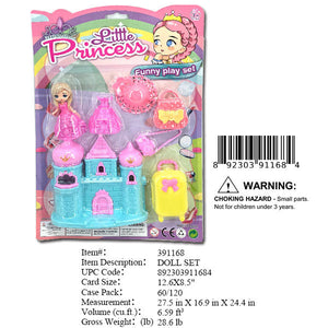 12.6X8.5"LITTLE PRINCESS PLAY SET