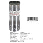 3.7X3.7X10.2"PLASTIC FOOD 54OZ STORAGE TUBE