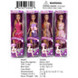 3.1X1.7X12.5"11"LONG HAIR FASHION DOLL