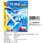 9.8X12.6"P/B AIR PLANE & 2 TRUCKS SET