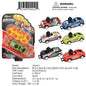 6.7X9.4"PULL BACK SPORT CAR  & SPIN UFO