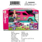 14.6X6.7X9"FUN CAMPING CAR & DOLL FIGURES SET WBX