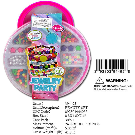8.8X1.8X7.4"DIY JEWLERY BEADS SET