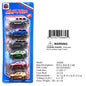 15.4X5.5"6PC PULL BACK SPORT TRUCK