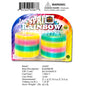 7.9X6.5"2PC RAINBOW SPRING
