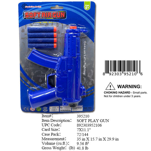 7X11.1"SOFT  DART GUN SET