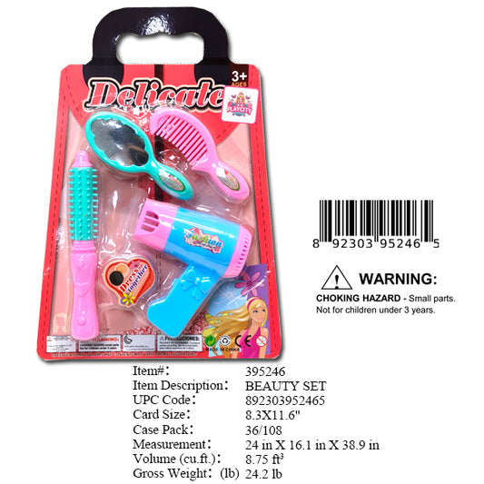 8.3X11.6"GIRLS BEAUTY PLAY SET