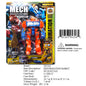 11.8X8.8"DEFORMATION ROBOT CAR