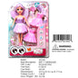 6.1X8.6"DIY 7"ANGEL DOLL PLAY SET
