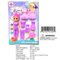 11.4X7.5"DIY 7"GIRL DOLL PLAY SET