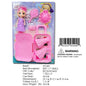 7.5X11.4"DIY 3.5"DOLL DRESS UP PLAY SET