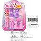 8.5X10.8"7"SWEET GIRL DOLL DRESS UP PLAY SET