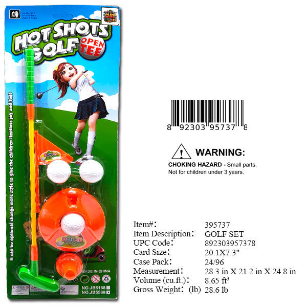 20.1X7.3"GOLF PLAY SET