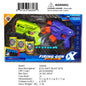 16.3X1.8X10"2PC EVA SOFT DART GUN SET