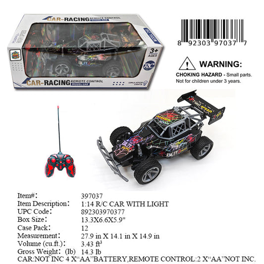 13.3X6.6X5.9"1:14 R/C CAR