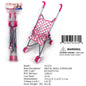 23X6.6"METAL DOLL STROLLER