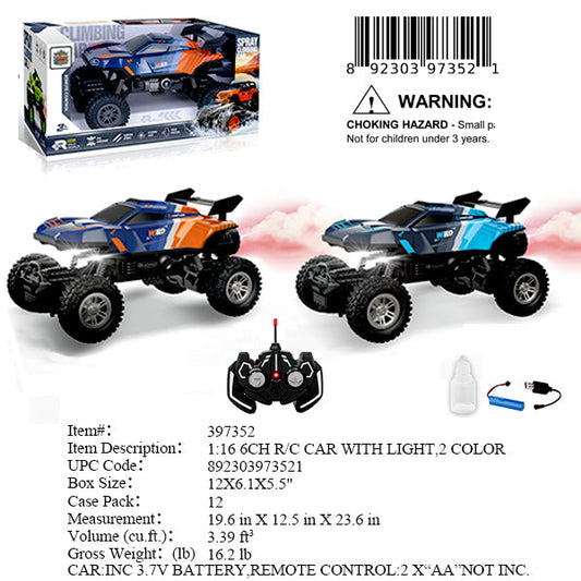 12X6.1X5.5"1:16 R/C CAR