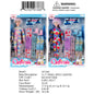8.6X2.2X13"11.5"GIRL DOLL WINTER SKI PLAY SET