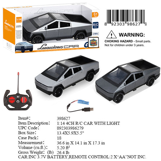 13.4X5.9X5.5"R/C 4CH CYBER TRUCK