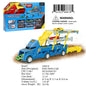 13.7X2.9X9"TRACK TRUCK CAR CARRIER SET