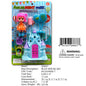 6.6X11.4"DOLL & CASTLE PLAYSET