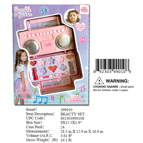 9X12.5X1.9"RADIO SHAPE MAKE UP SET