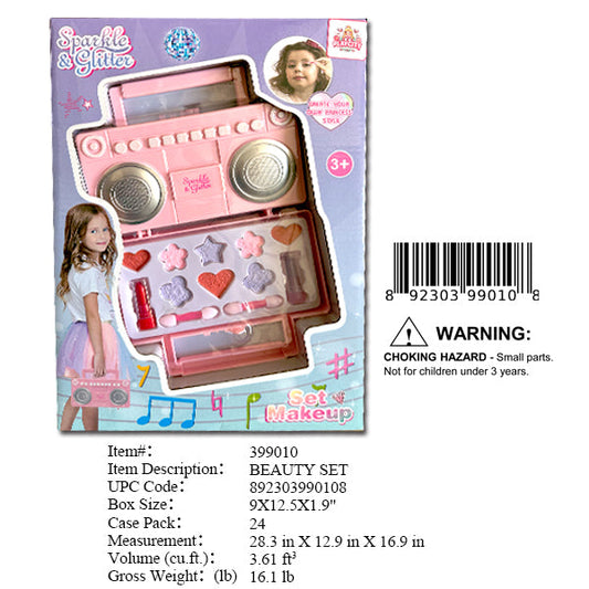 9X12.5X1.9"RADIO SHAPE MAKE UP SET