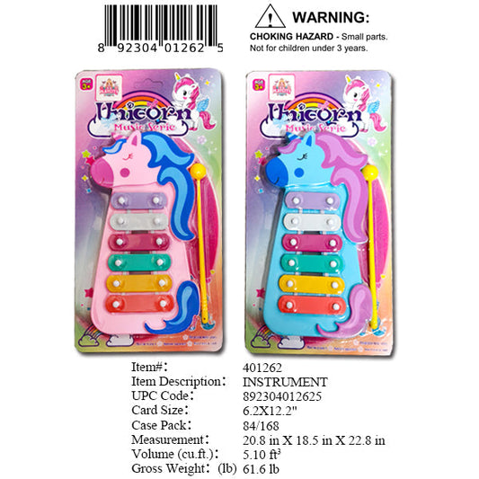 6.2X12.2"UNICORN XYLOPHONE SET