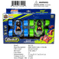 11X2.4X6.3"3PC F/P DOUBLE SIDE STUNT  CAR