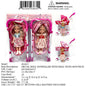 23.2X11X4.3"IC GIRL DOLL & METAL DOLL STROLLER SET