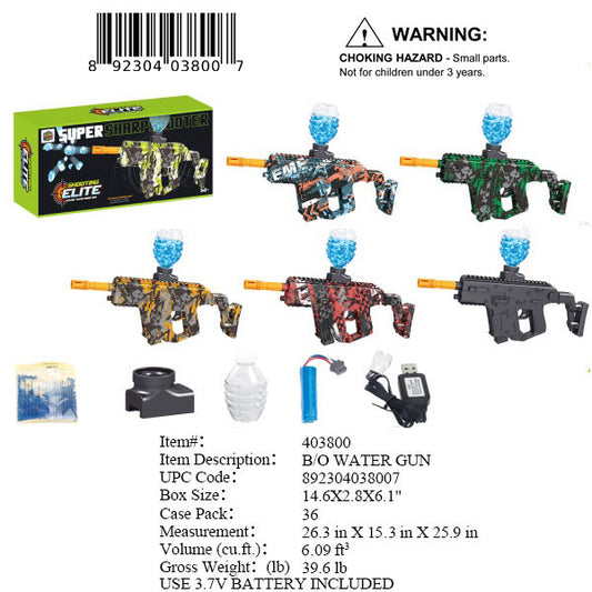 14.6X2.80X6.1" B/O WATER GEL BLASTER