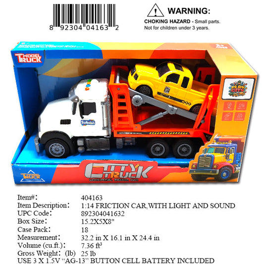 15.2X5X8"F/P CITY TOW TRUCK SET