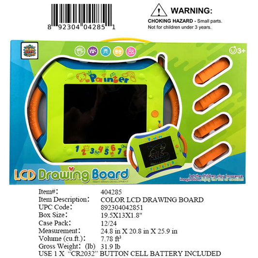 19.5X13X1.8"COLOR LCD DRAWING BOARD