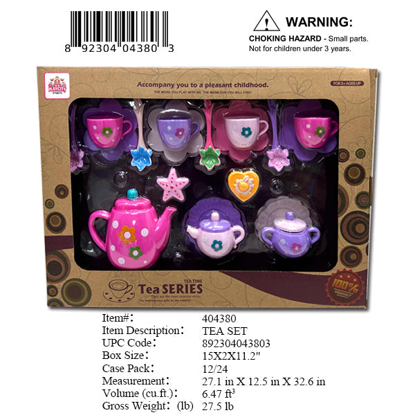 15X2X11.2"TEA SET