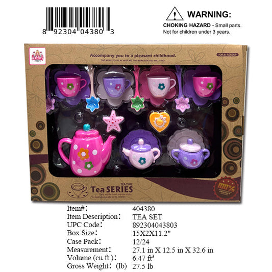 15X2X11.2"TEA SET