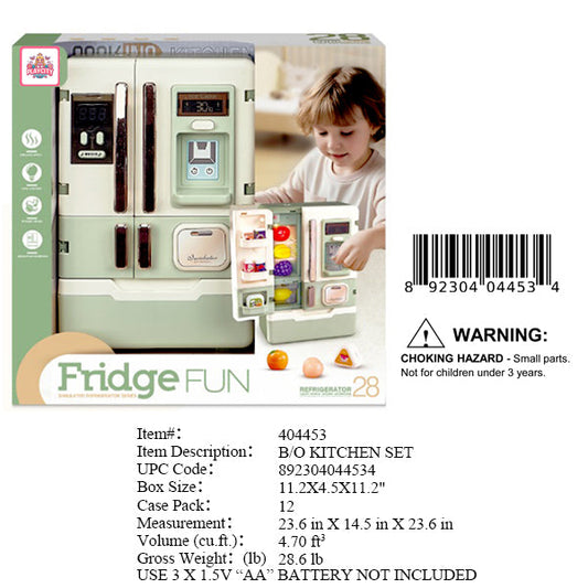 11.2X4.5X11.2"B/O PLAY FRIDGE