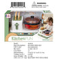 13.8X7.5X7.9"B/O PLAY KITCHEN SET