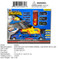 15.8X3.5X13.8"3PC CAR CARRIER TRUCK+SOFT DART SHOO