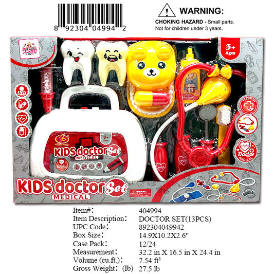 14.90X10.2X2.6"DENTIST DOCTOR SET