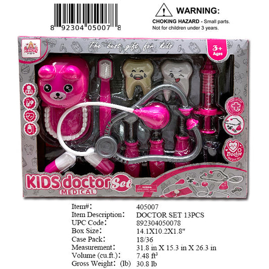 14.1X10.2X1.8"DENTIST DOCTOR SET