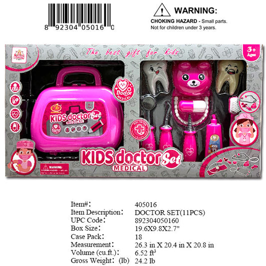 19.6X9.8X2.7"DENTIST DOCTOR SET