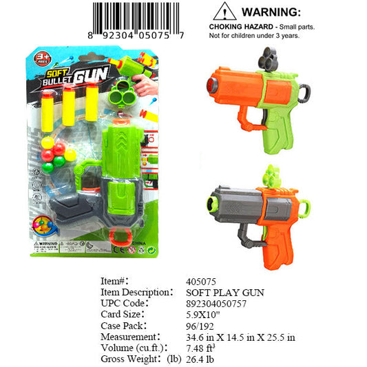 5.9X10"SOFT DART & BALL GUN SET