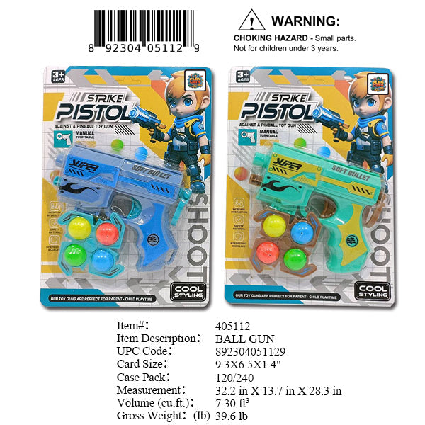 9.3X6.5"BALL GUN SHOOTER