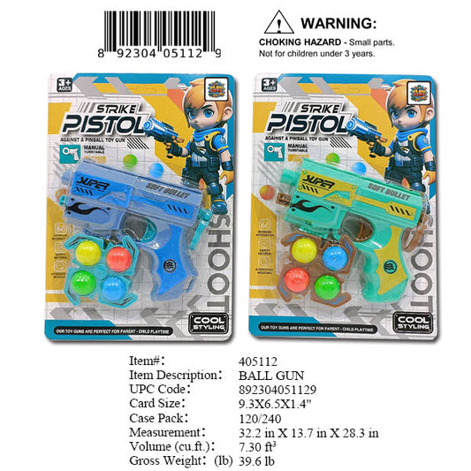 9.3X6.5"BALL GUN SHOOTER