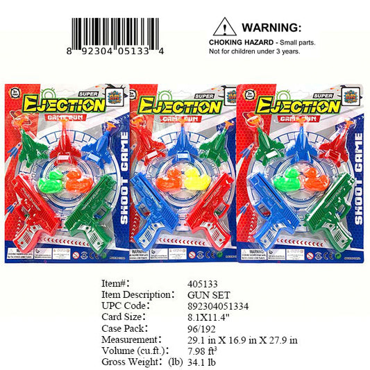 8.1X11.4"EJECTION GUN SHOOT GAME