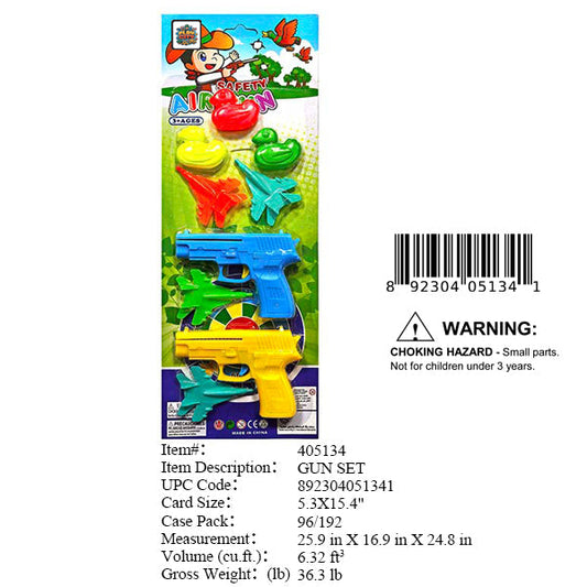 5.3X15.4"EJECTION GUN SHOOT GAME