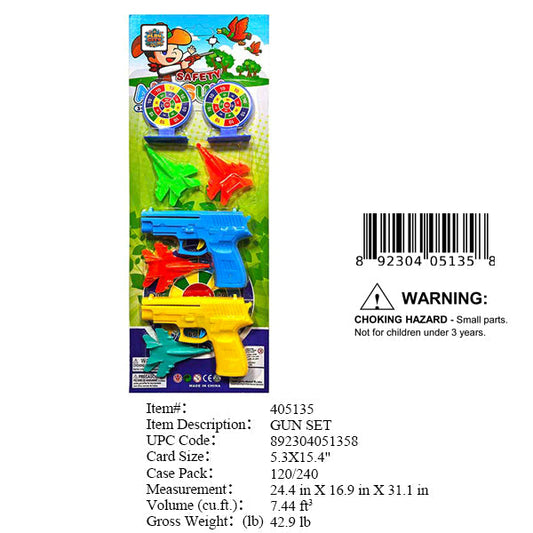 5.3X15.4"EJECTION GUN SHOOT GAME