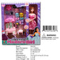 11.8X2X13.8"11.5"DOLL DRESSUP MODERN GIRL