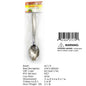 6PC 7"S/S TABLE SPOON SET